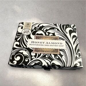Michel design Works Honey Almond bar soap set of 2 4.5 OZ